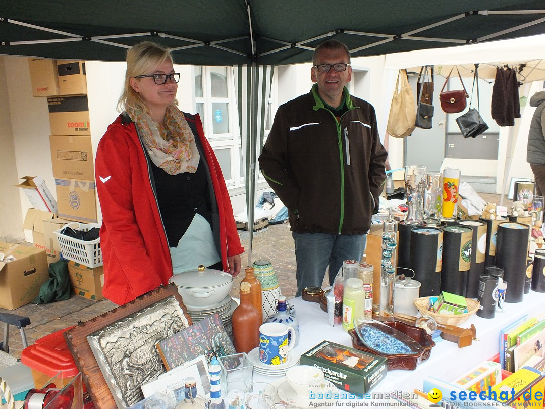 Flohmarkt in Bad-Saulgau am Bodensee, 19.09.2015