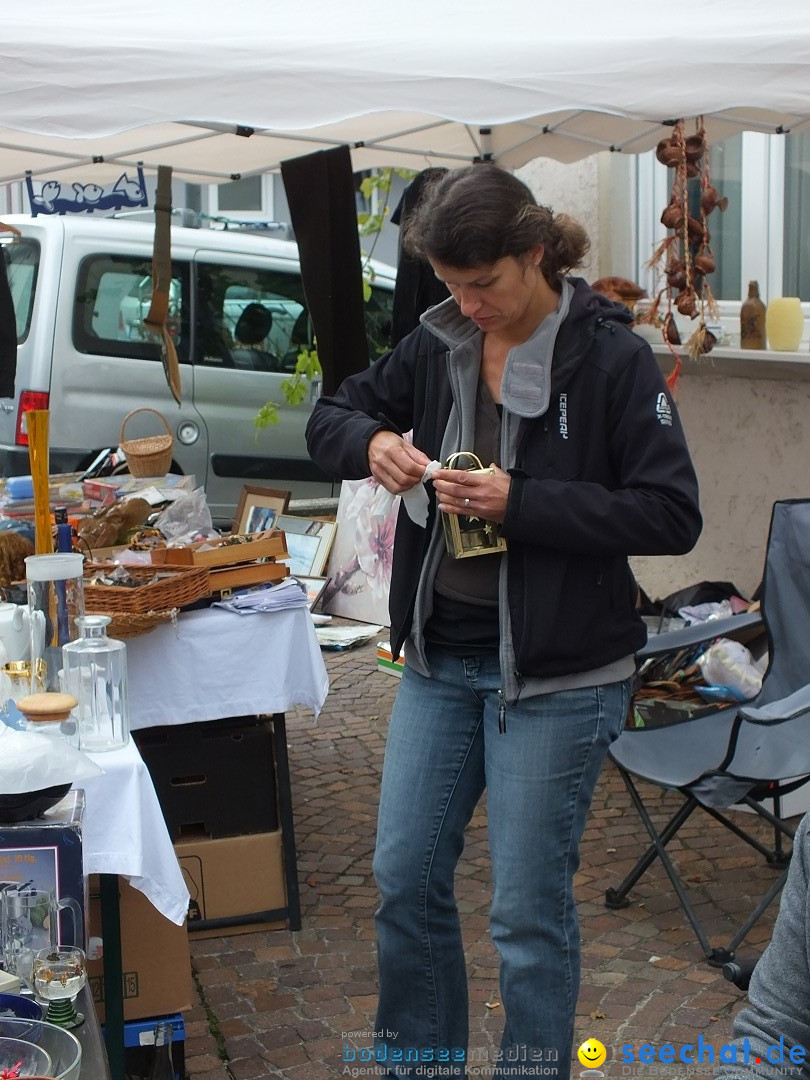 Flohmarkt in Bad-Saulgau am Bodensee, 19.09.2015