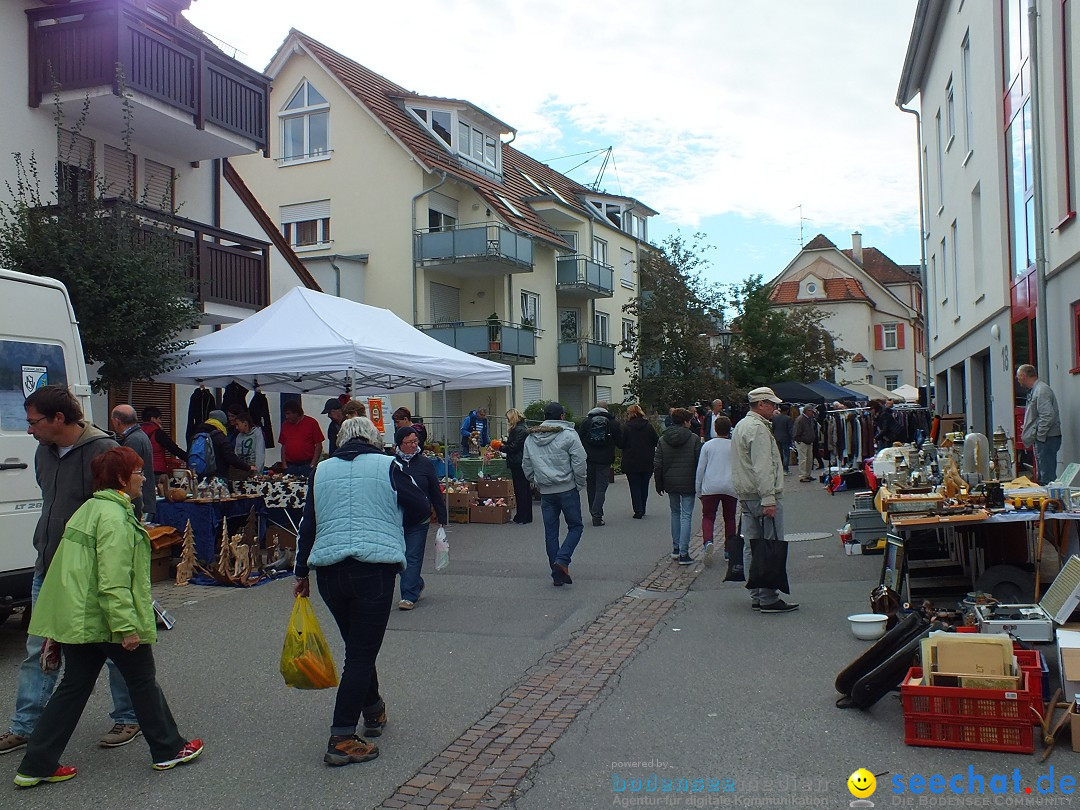 Flohmarkt in Bad-Saulgau am Bodensee, 19.09.2015