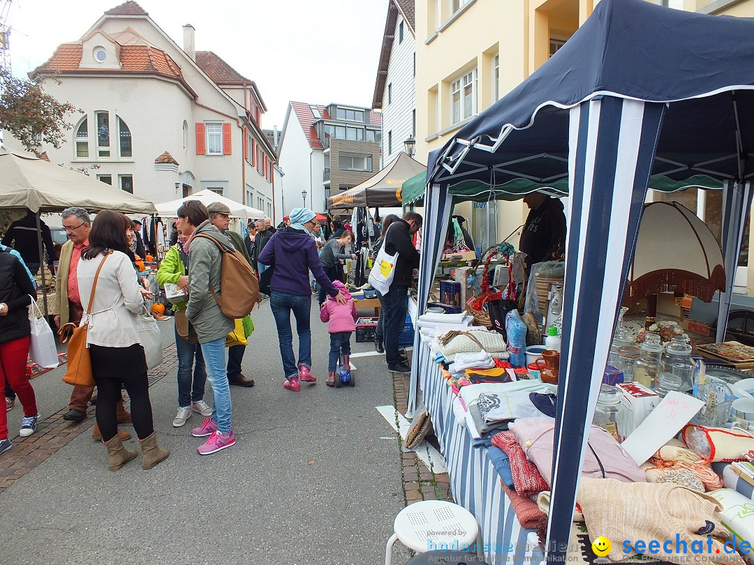 Flohmarkt in Bad-Saulgau am Bodensee, 19.09.2015