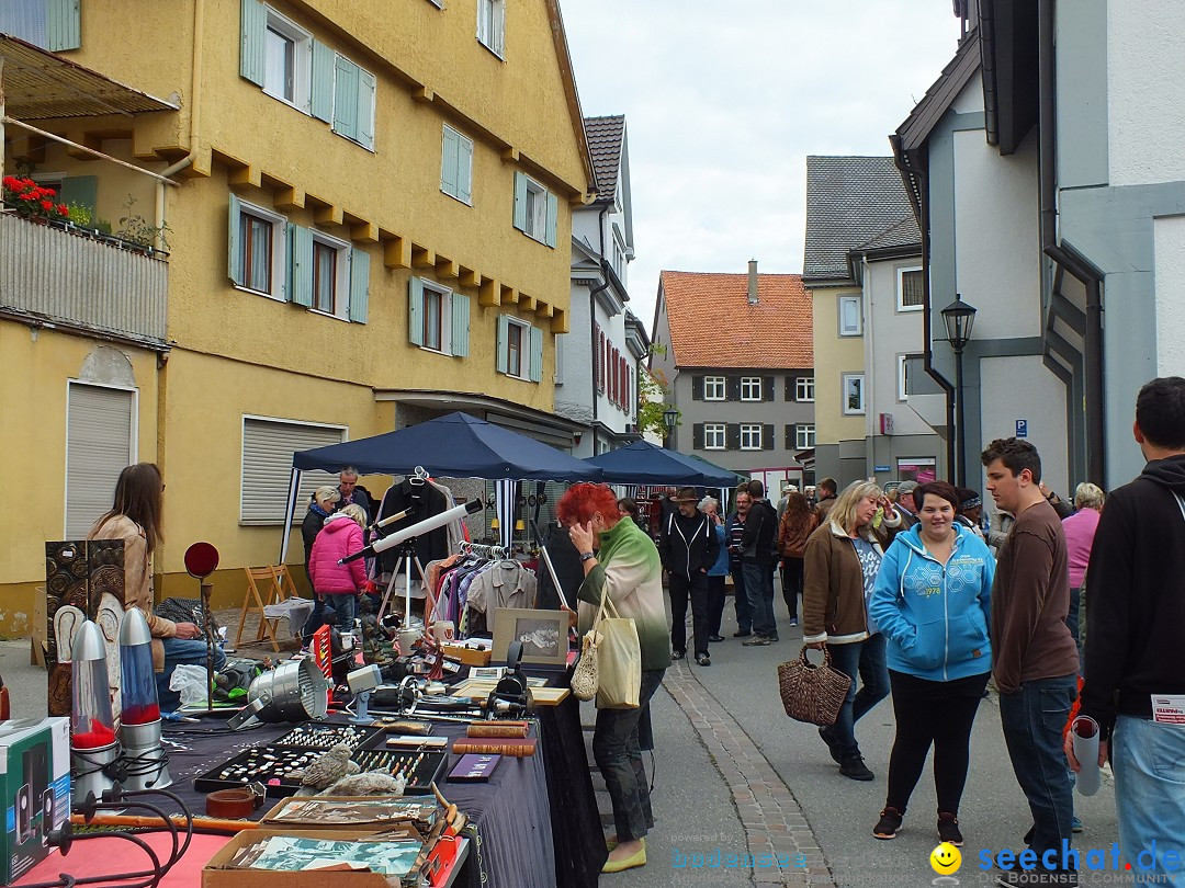 Flohmarkt in Bad-Saulgau am Bodensee, 19.09.2015