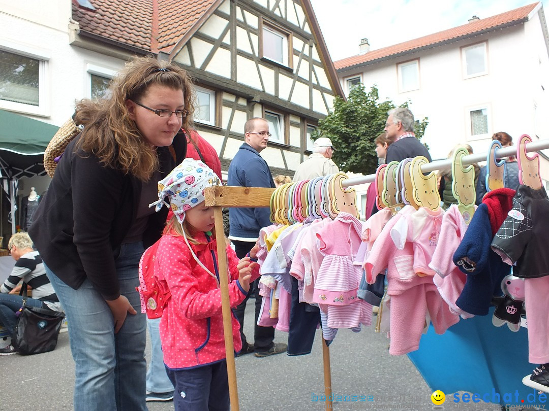 Flohmarkt in Bad-Saulgau am Bodensee, 19.09.2015