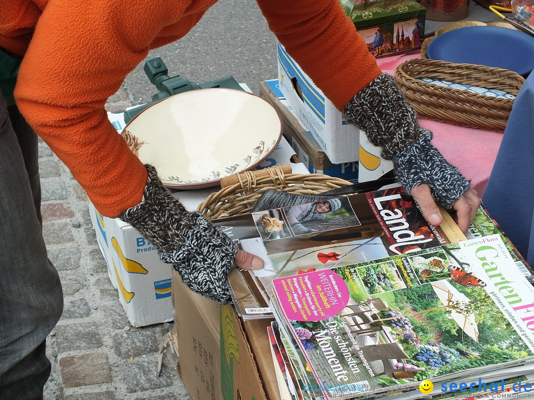 Flohmarkt in Bad-Saulgau am Bodensee, 19.09.2015