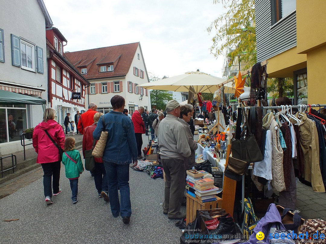 Flohmarkt in Bad-Saulgau am Bodensee, 19.09.2015