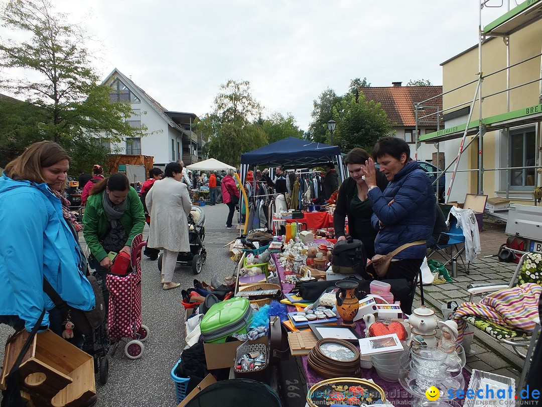 Flohmarkt in Bad-Saulgau am Bodensee, 19.09.2015