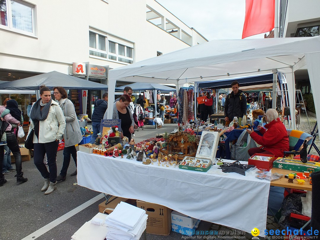 Flohmarkt in Bad-Saulgau am Bodensee, 19.09.2015