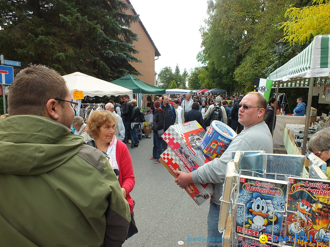 Flohmarkt in Bad-Saulgau am Bodensee, 19.09.2015