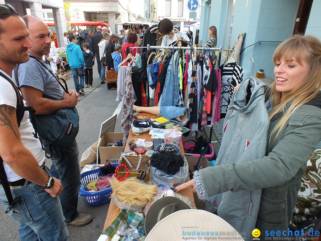 Flohmarkt in Bad-Saulgau am Bodensee, 19.09.2015