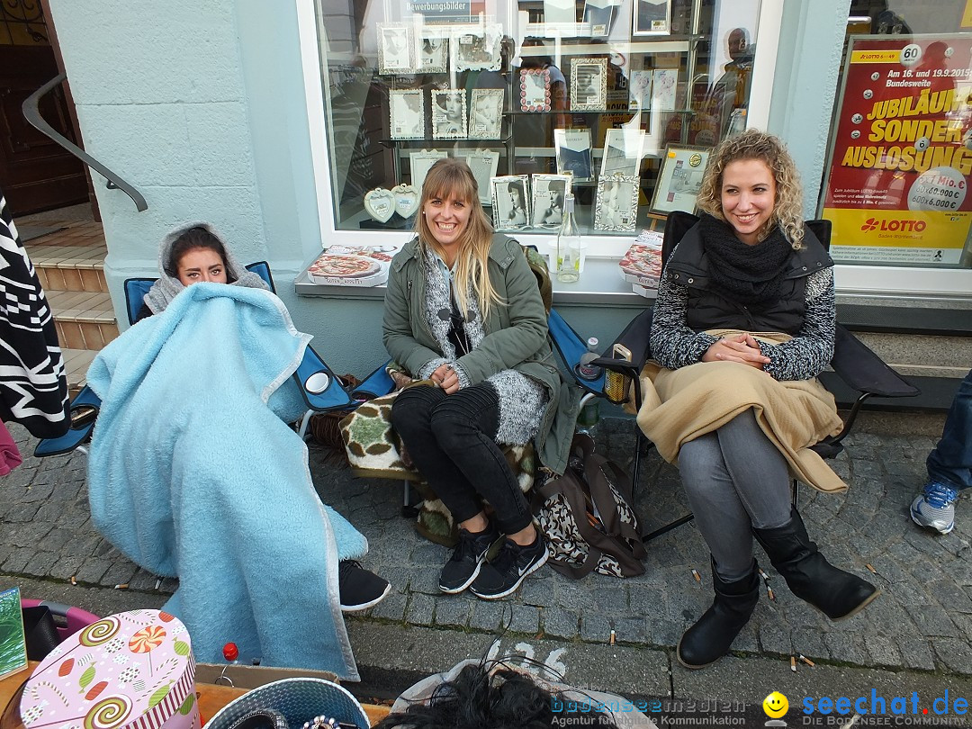 Flohmarkt in Bad-Saulgau am Bodensee, 19.09.2015