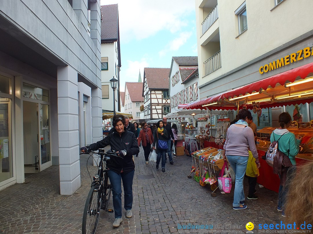 Flohmarkt in Bad-Saulgau am Bodensee, 19.09.2015