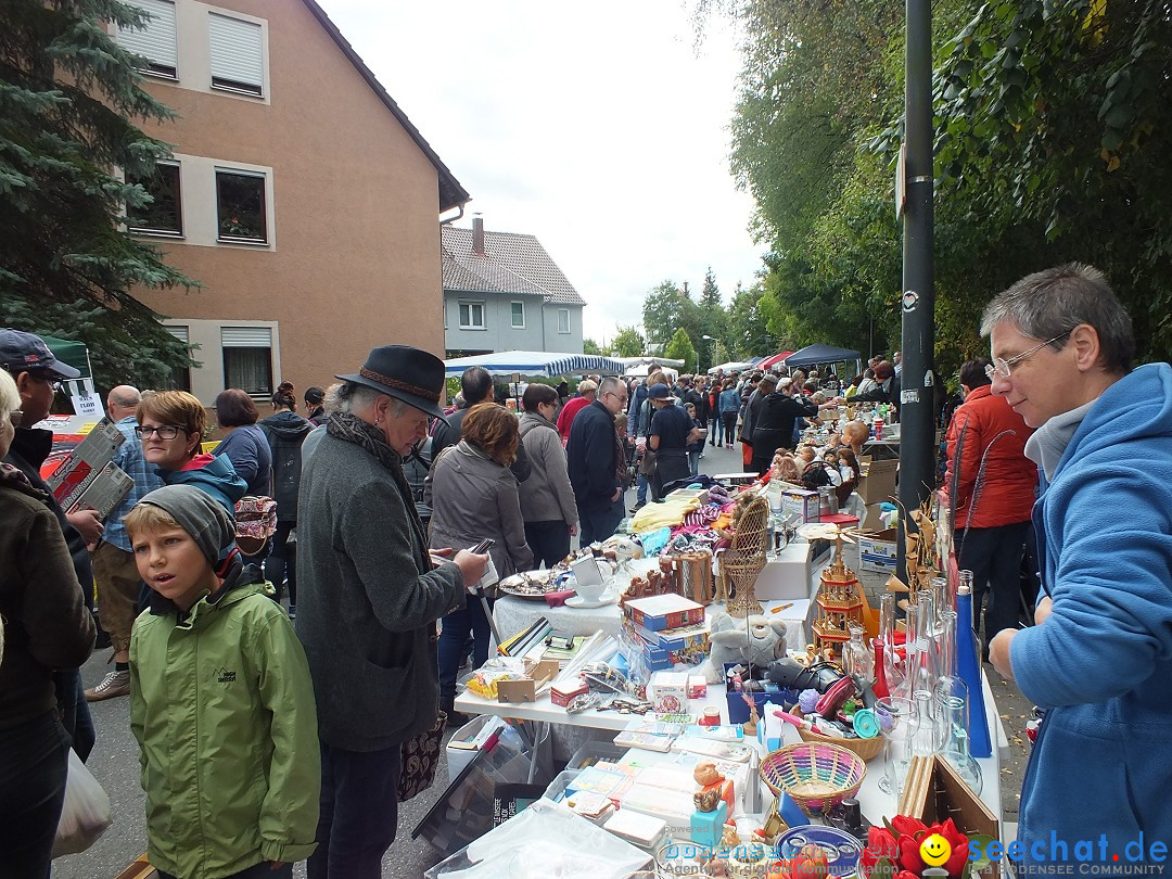 Flohmarkt in Bad-Saulgau am Bodensee, 19.09.2015