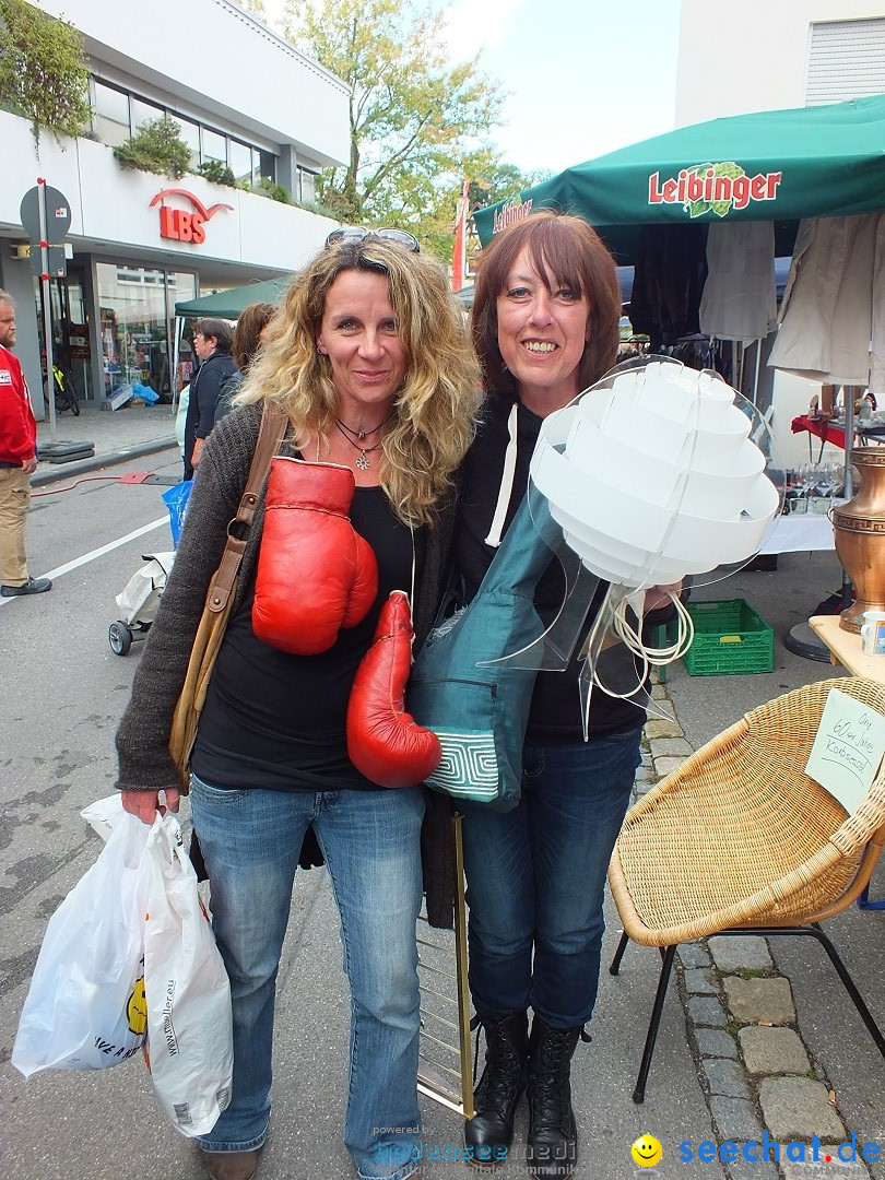 Flohmarkt in Bad-Saulgau am Bodensee, 19.09.2015