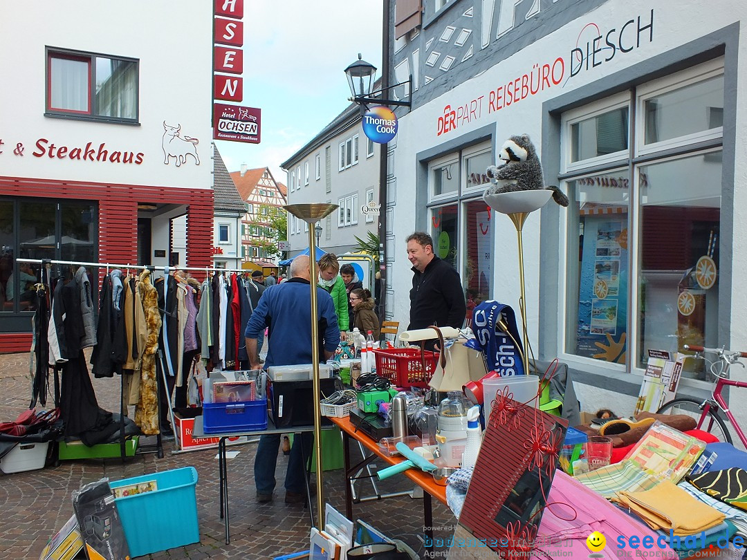 Flohmarkt in Bad-Saulgau am Bodensee, 19.09.2015