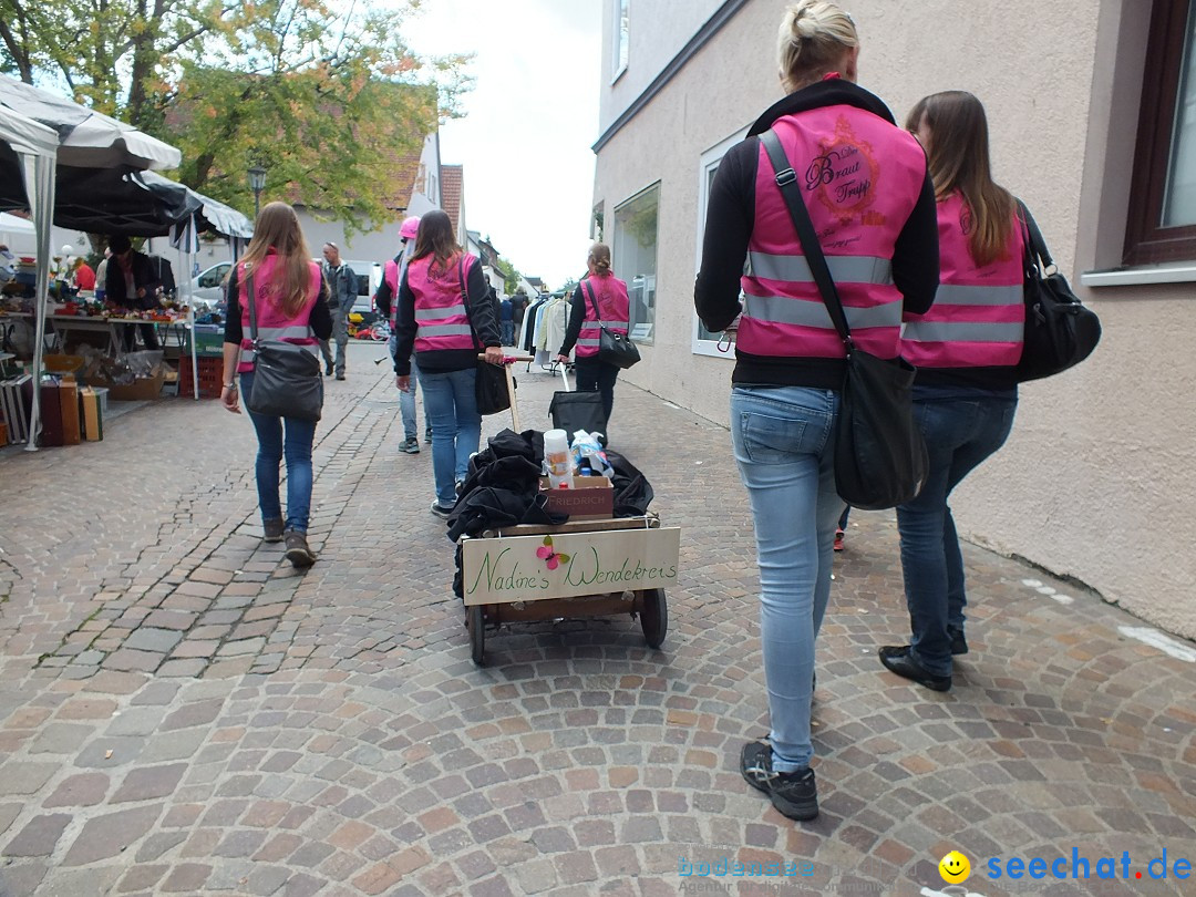 Flohmarkt in Bad-Saulgau am Bodensee, 19.09.2015