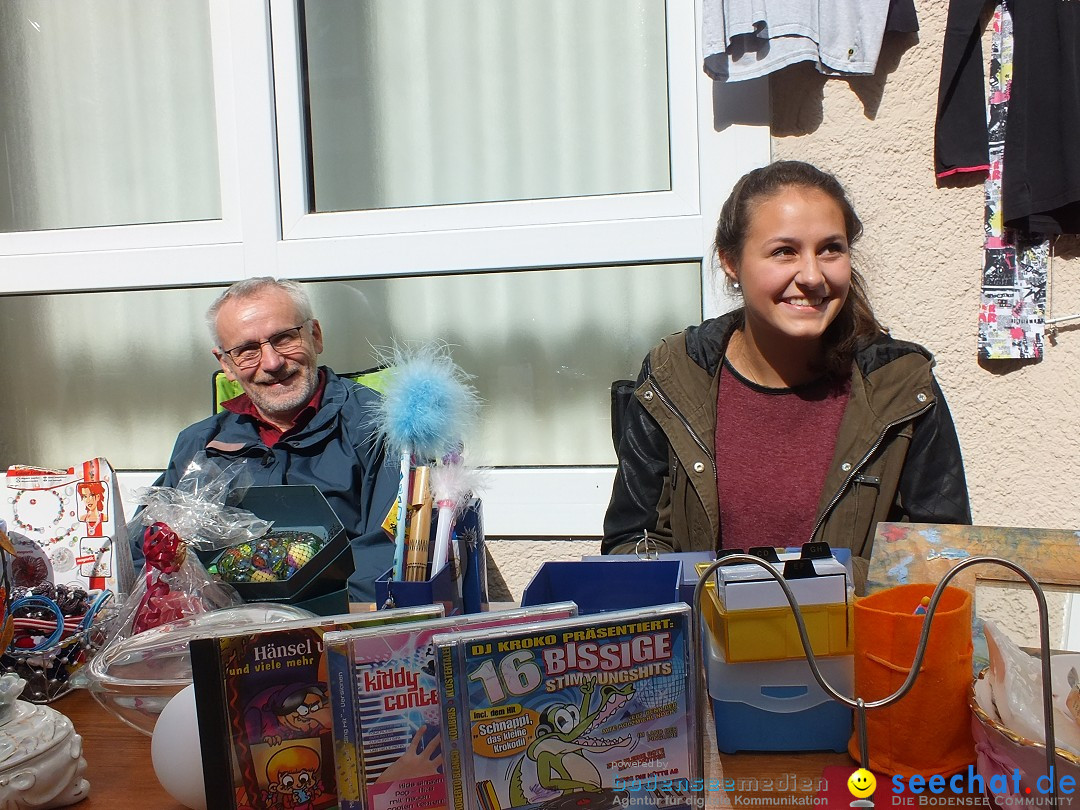 Flohmarkt in Bad-Saulgau am Bodensee, 19.09.2015