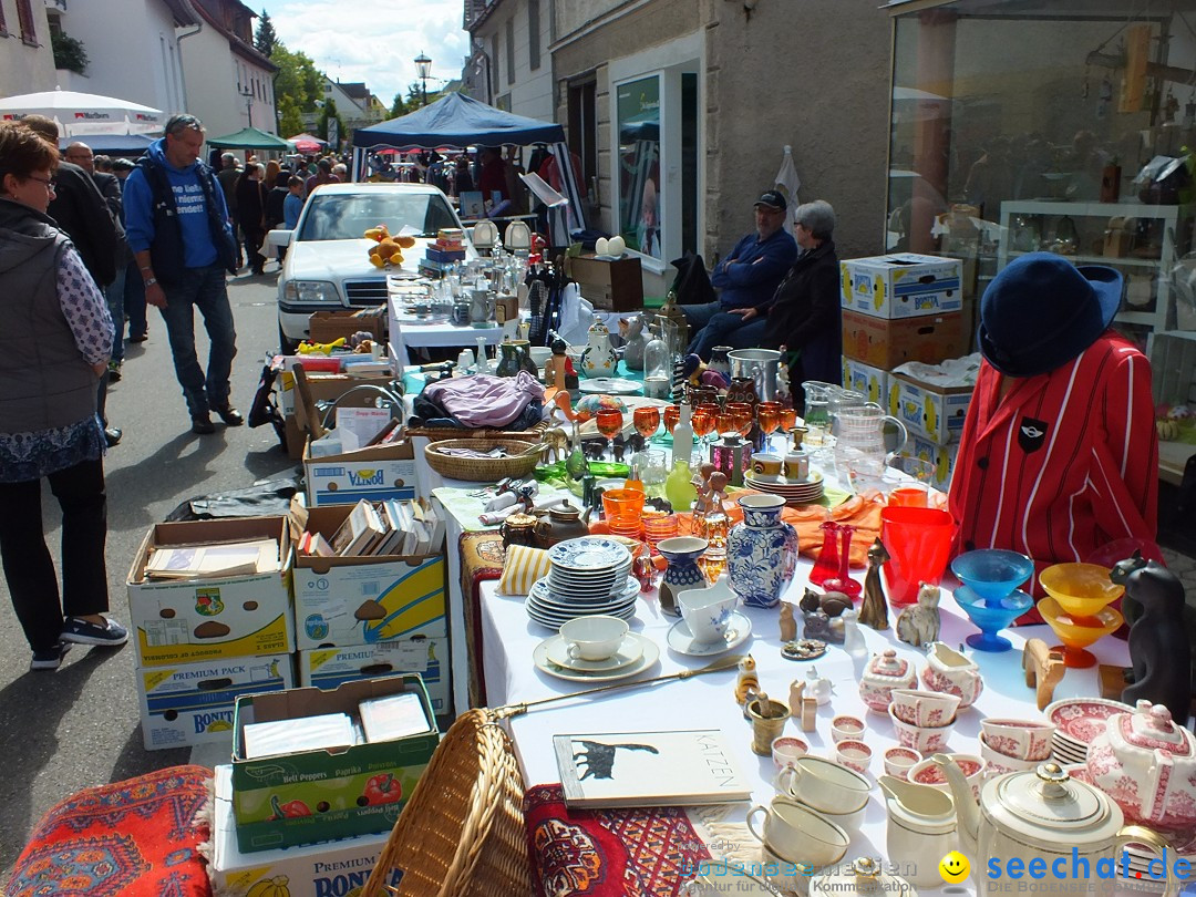 Flohmarkt in Bad-Saulgau am Bodensee, 19.09.2015