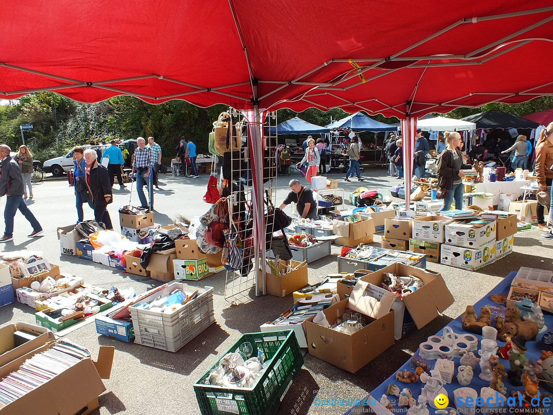 Flohmarkt in Bad-Saulgau am Bodensee, 19.09.2015