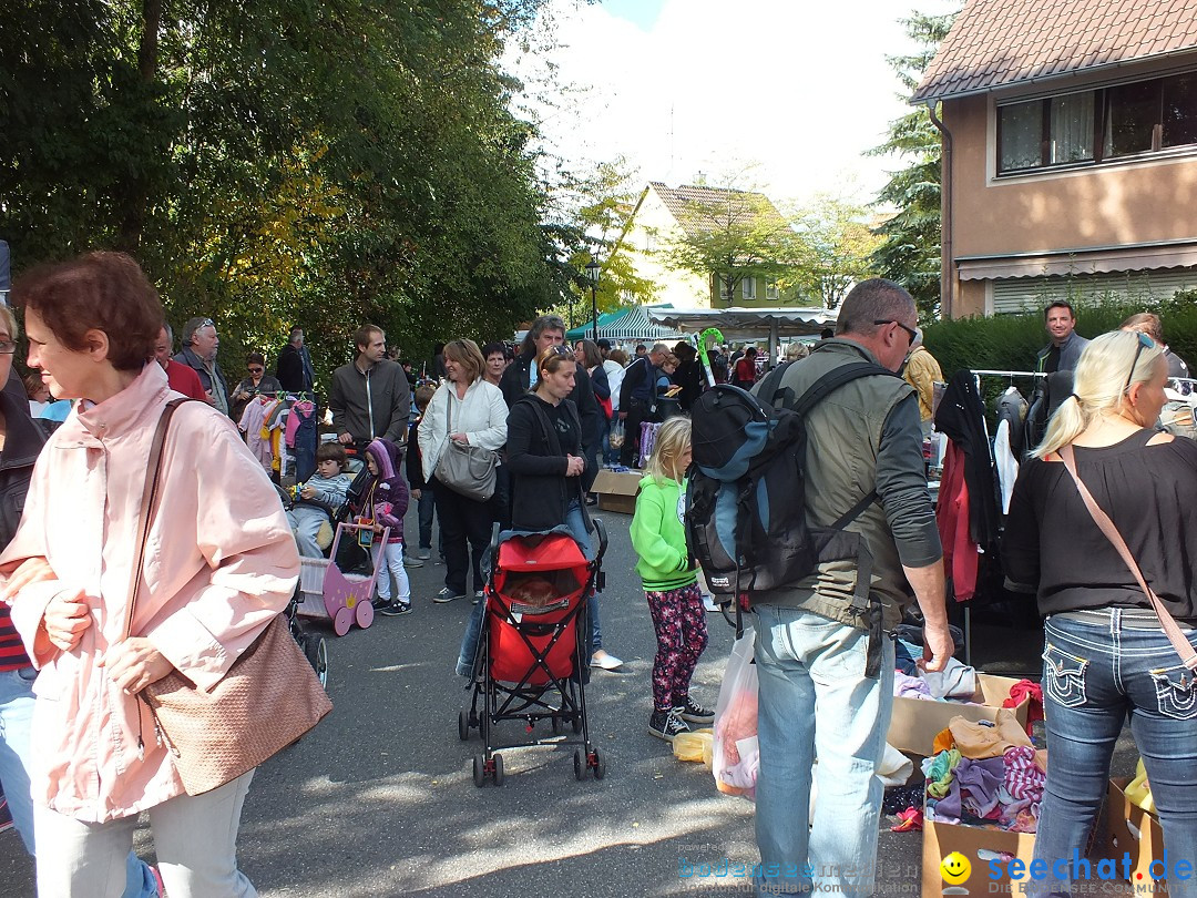 Flohmarkt in Bad-Saulgau am Bodensee, 19.09.2015