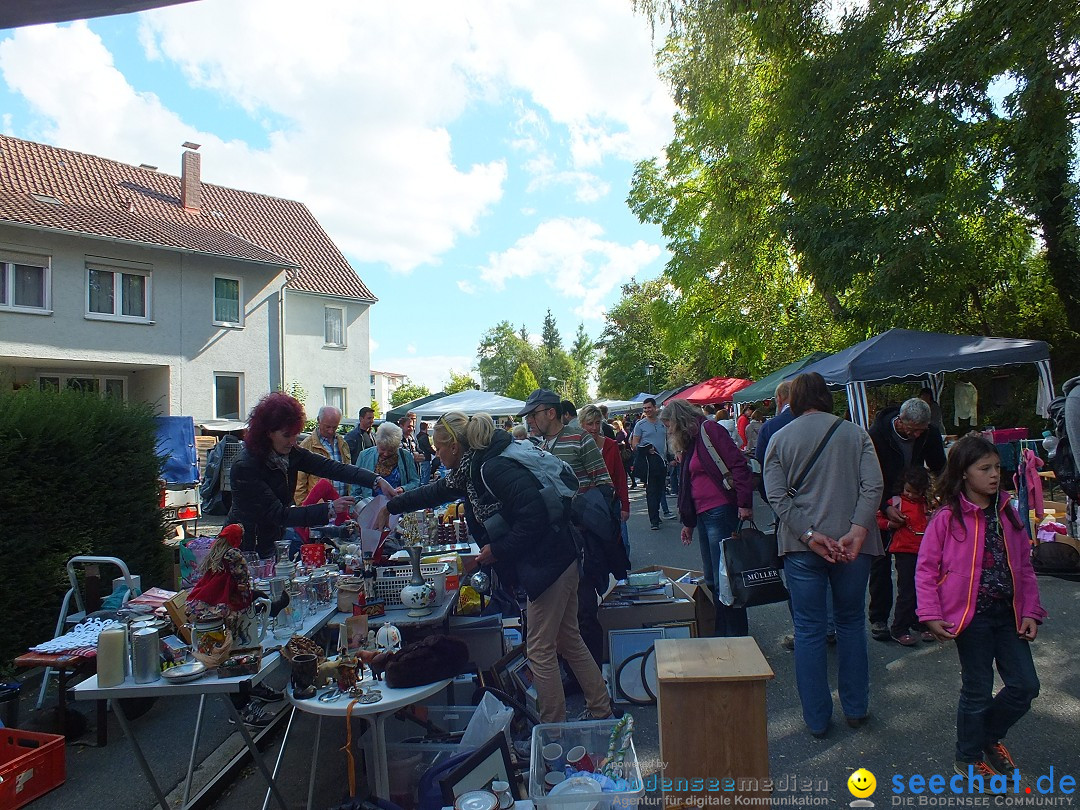 Flohmarkt in Bad-Saulgau am Bodensee, 19.09.2015