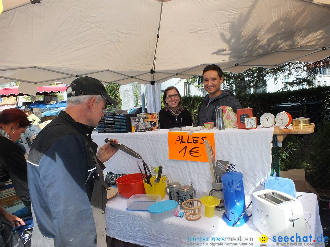 Flohmarkt in Bad-Saulgau am Bodensee, 19.09.2015