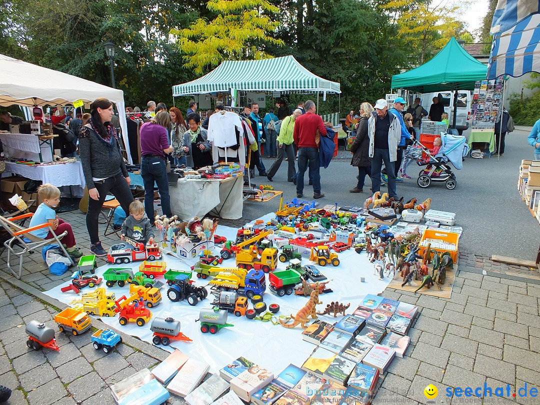 Flohmarkt in Bad-Saulgau am Bodensee, 19.09.2015