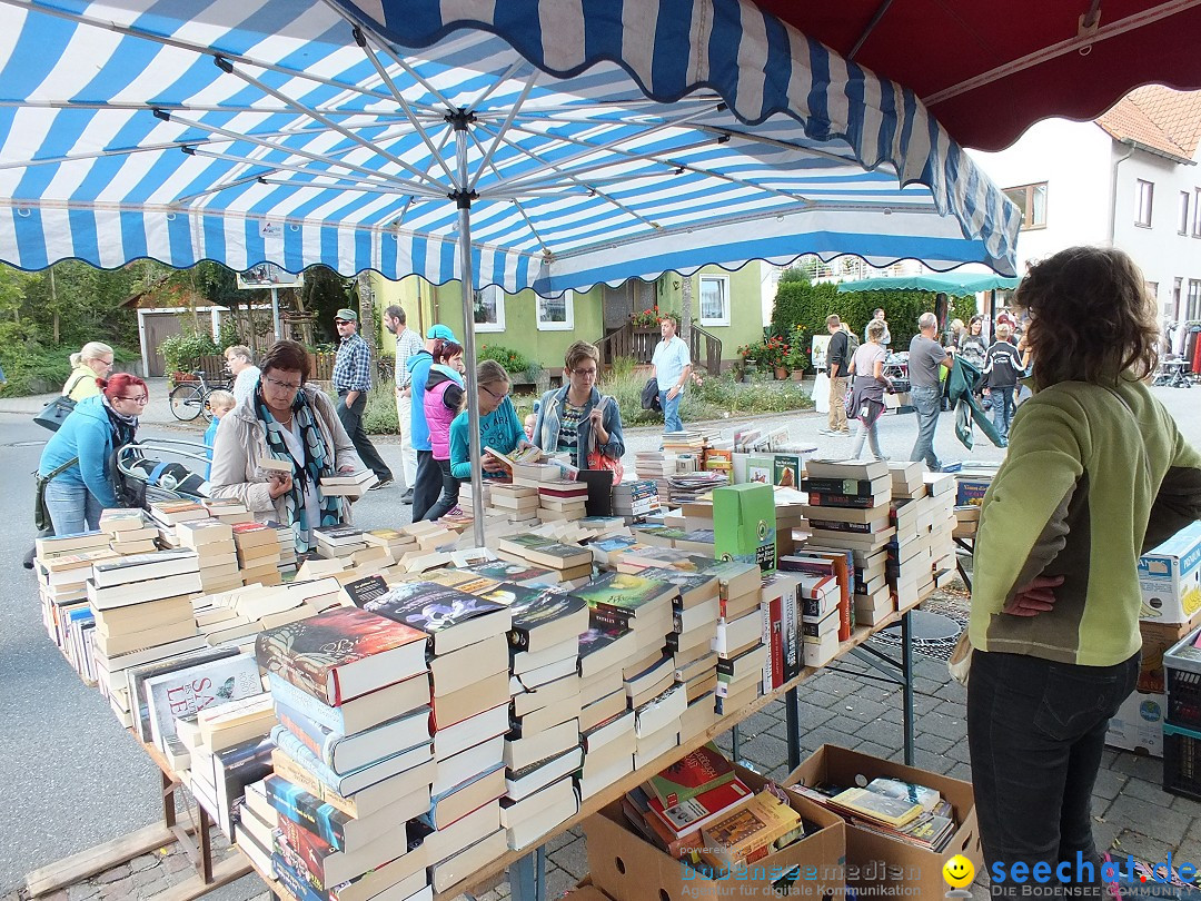 Flohmarkt in Bad-Saulgau am Bodensee, 19.09.2015