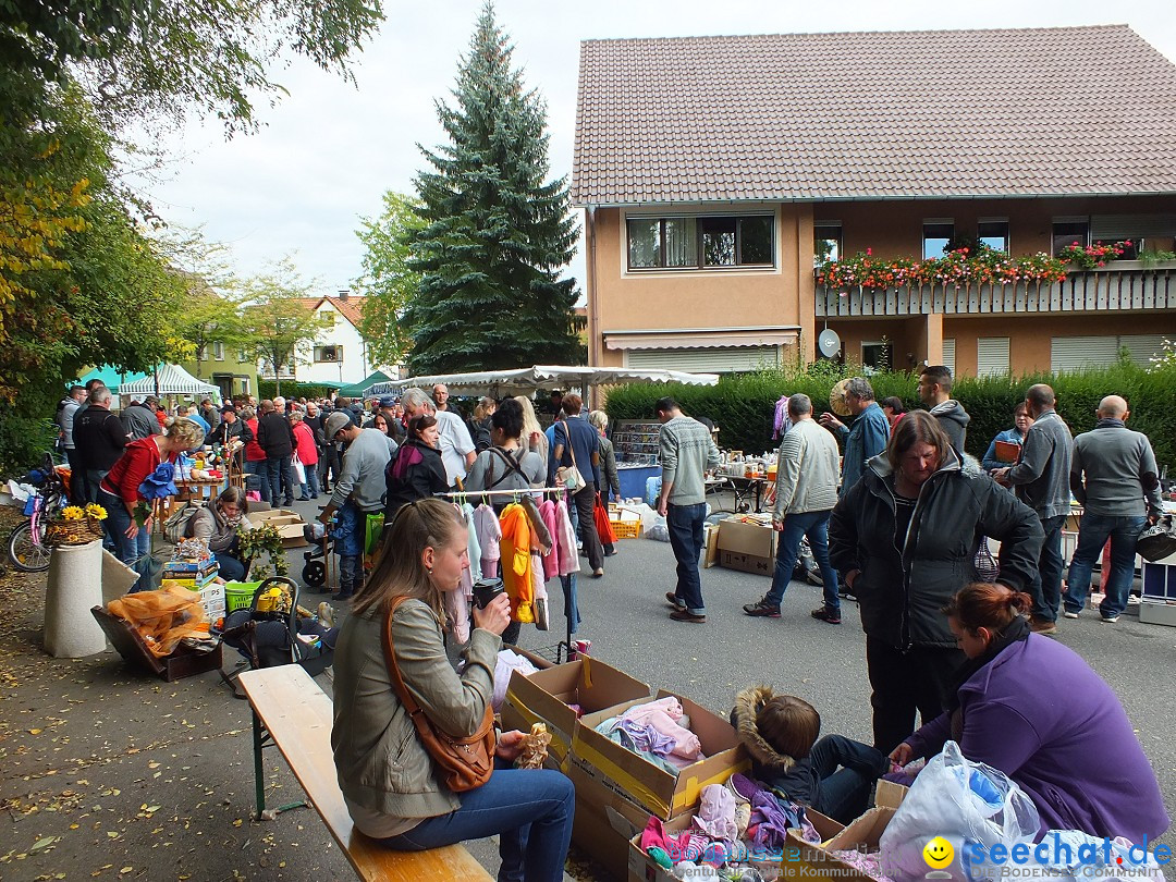 Flohmarkt in Bad-Saulgau am Bodensee, 19.09.2015