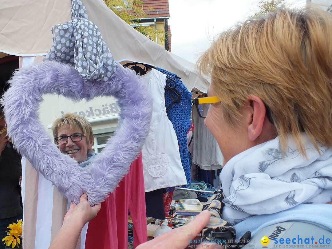 Flohmarkt in Bad-Saulgau am Bodensee, 19.09.2015