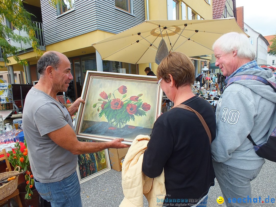 Flohmarkt in Bad-Saulgau am Bodensee, 19.09.2015