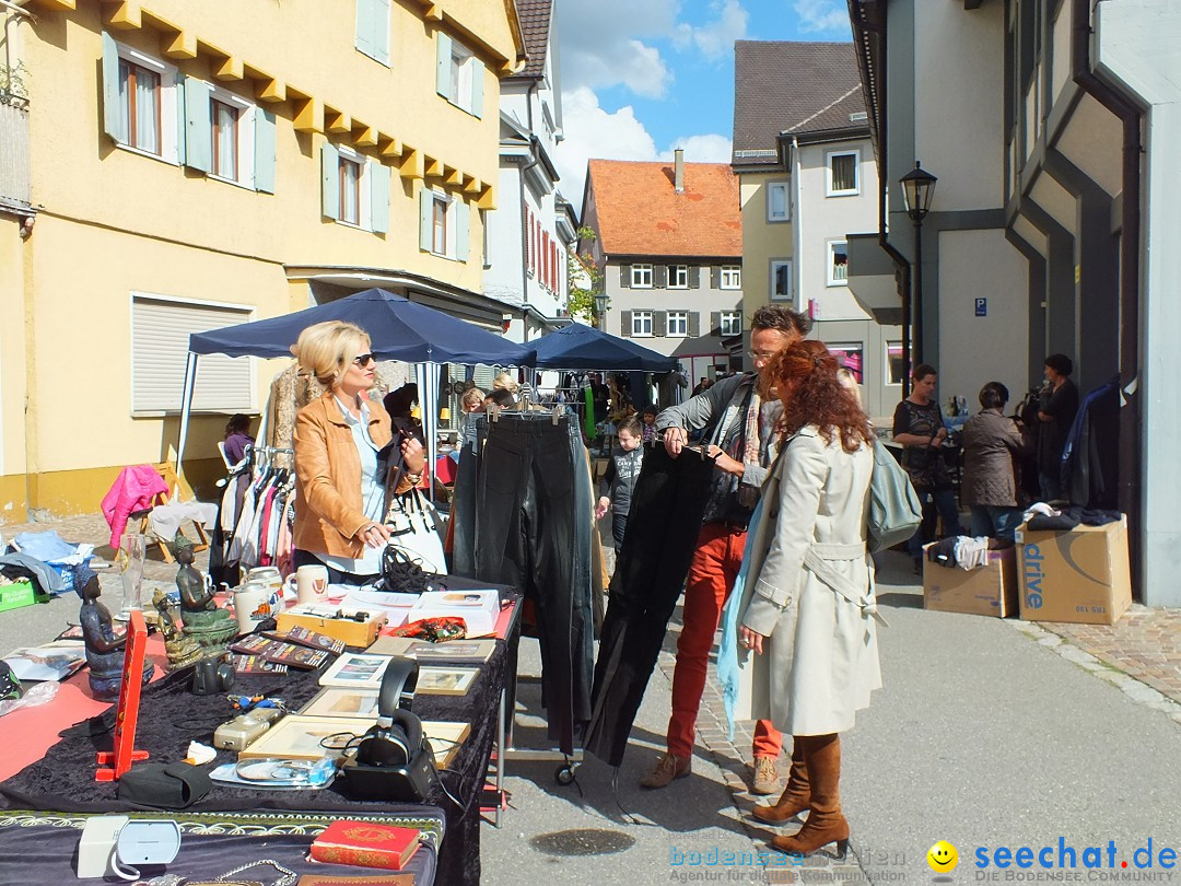 Flohmarkt in Bad-Saulgau am Bodensee, 19.09.2015