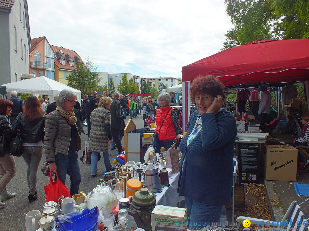 Flohmarkt in Bad-Saulgau am Bodensee, 19.09.2015