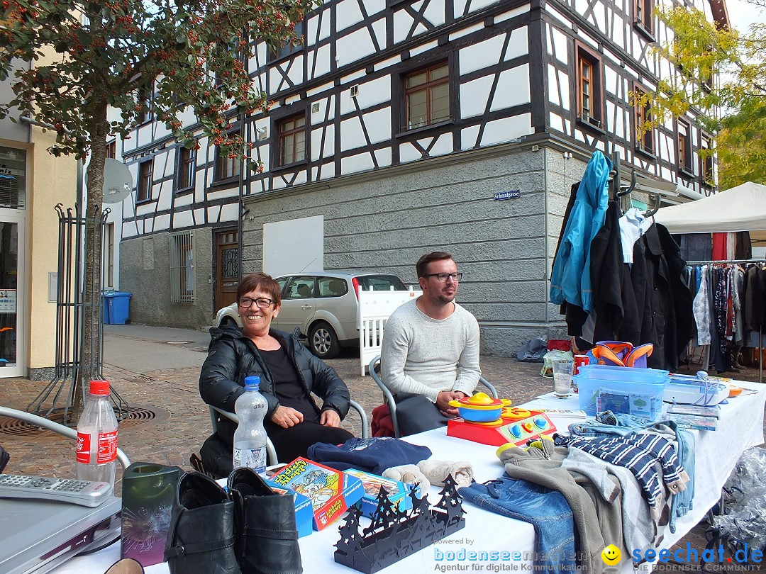 Flohmarkt in Bad-Saulgau am Bodensee, 19.09.2015