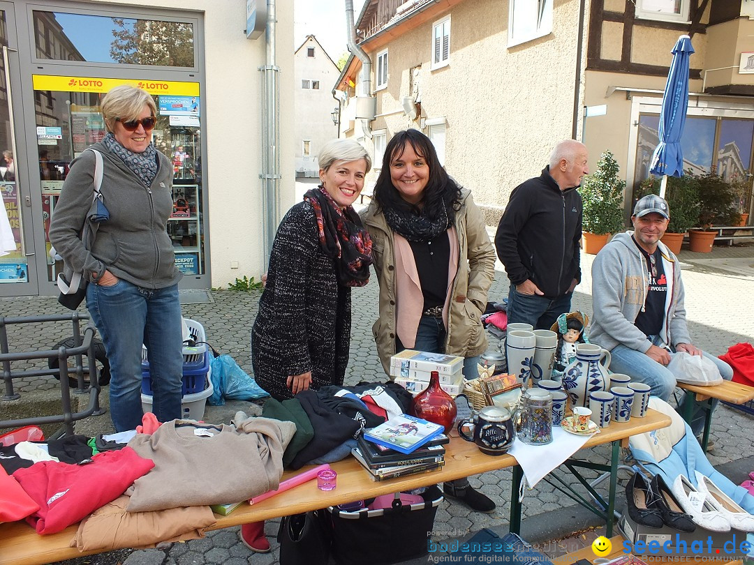 Flohmarkt in Bad-Saulgau am Bodensee, 19.09.2015