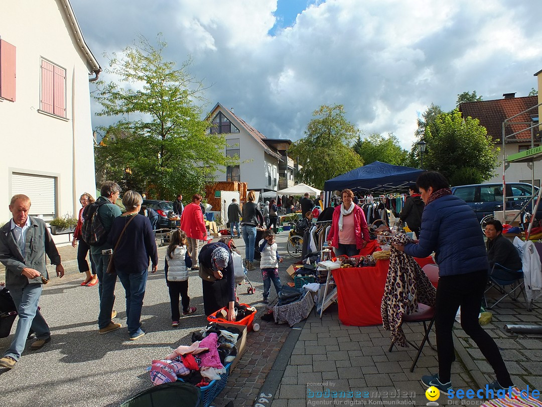 Flohmarkt in Bad-Saulgau am Bodensee, 19.09.2015