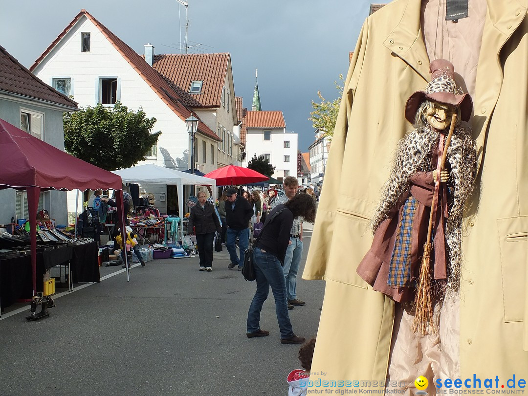 Flohmarkt in Bad-Saulgau am Bodensee, 19.09.2015