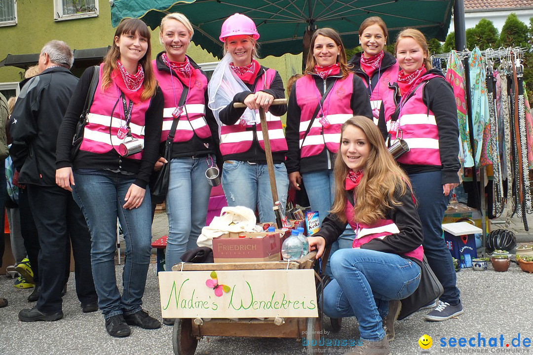 Flohmarkt in Bad-Saulgau am Bodensee, 19.09.2015