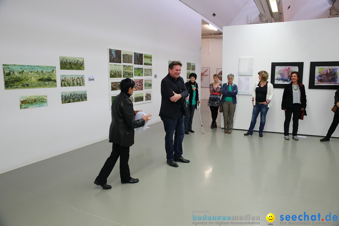 Vernissage mit Ausstellung auf der Kunstnacht: Ravensburg, 25.09.2015