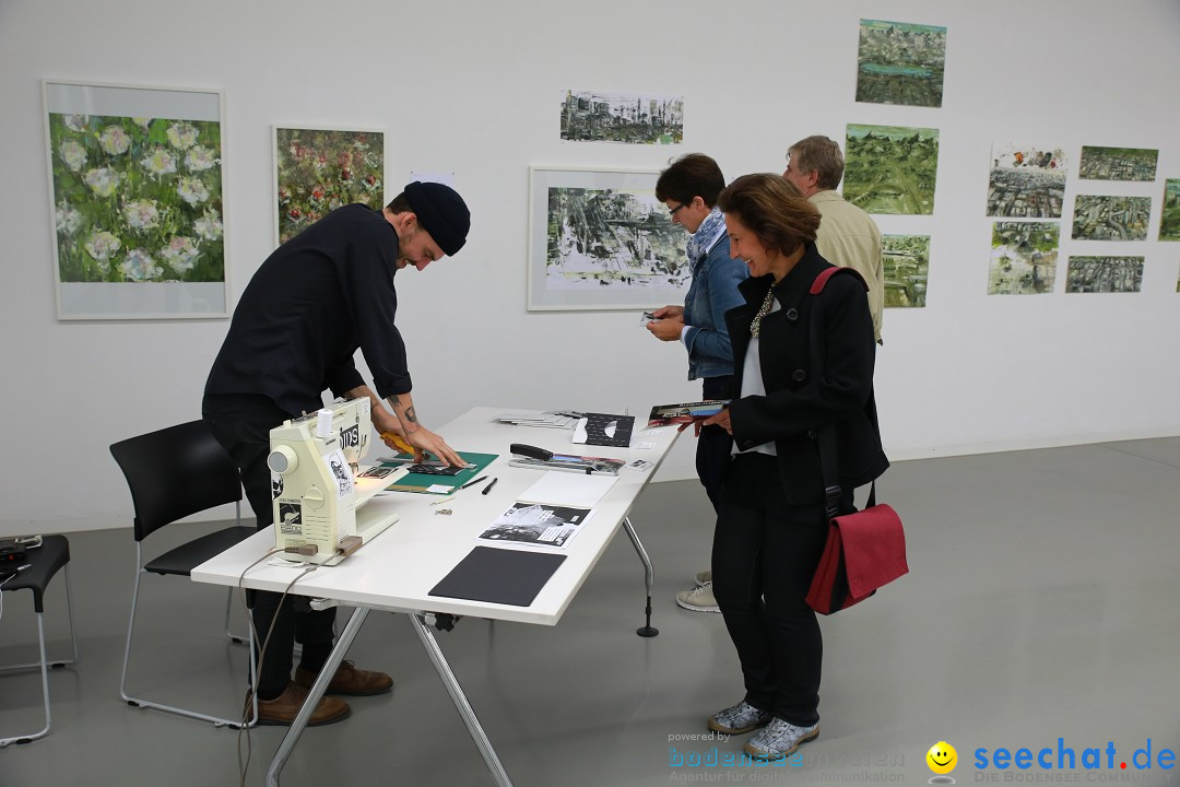 Vernissage mit Ausstellung auf der Kunstnacht: Ravensburg, 25.09.2015