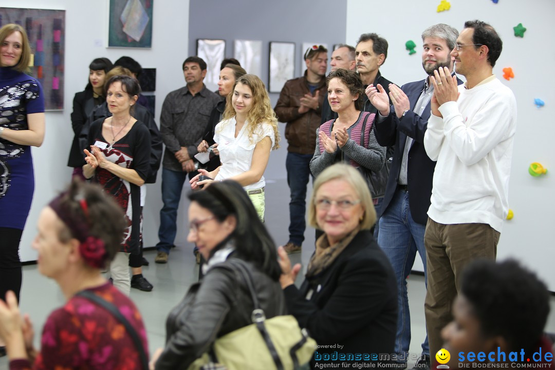 Vernissage mit Ausstellung auf der Kunstnacht: Ravensburg, 25.09.2015