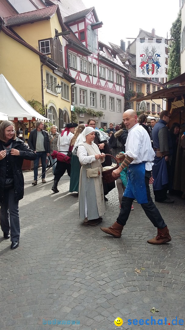 Historischen Markttreiben zu Meersburg: Meersburg am Bodensee, 10.10.2015