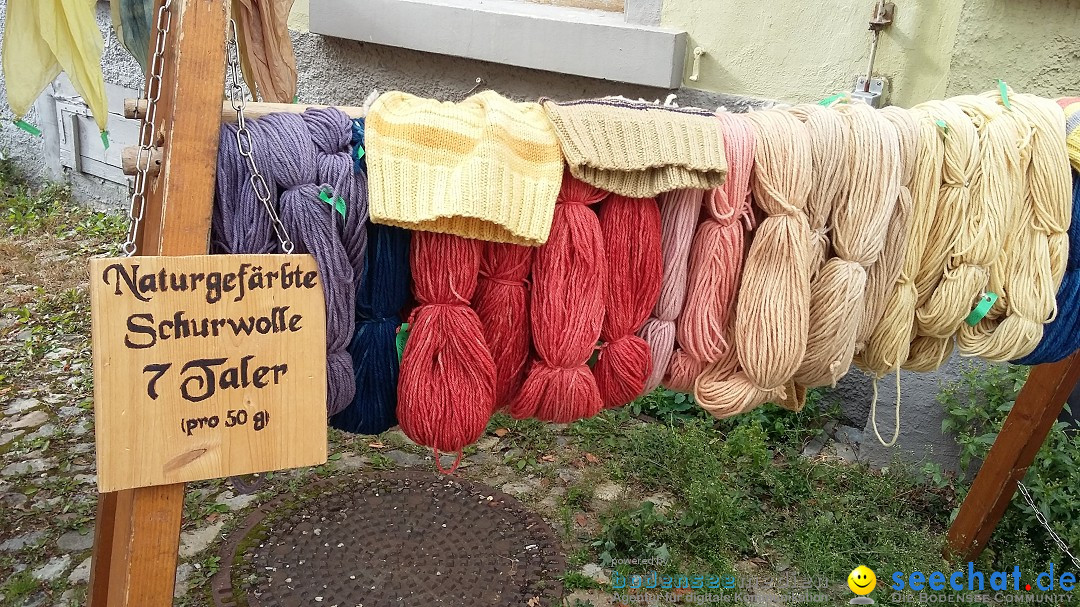 Historischen Markttreiben zu Meersburg: Meersburg am Bodensee, 10.10.2015