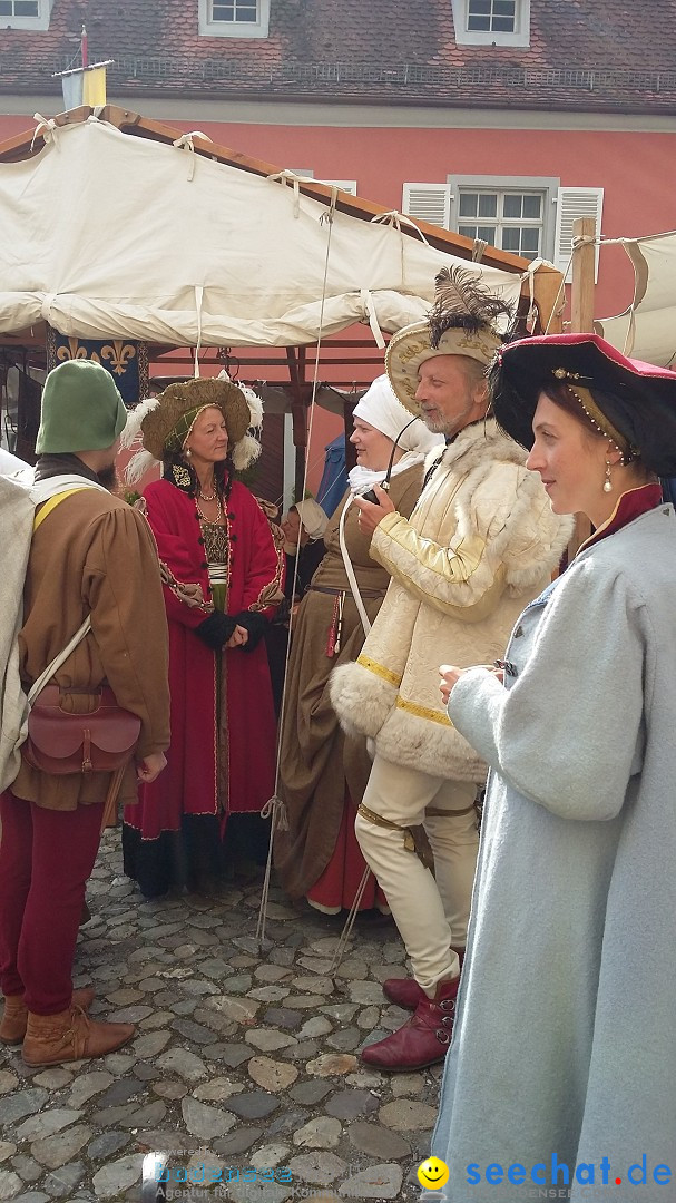 Historischen Markttreiben zu Meersburg: Meersburg am Bodensee, 10.10.2015