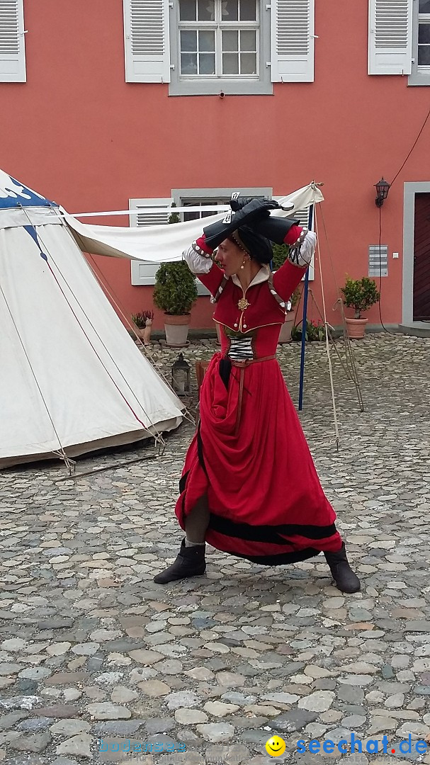 Historischen Markttreiben zu Meersburg: Meersburg am Bodensee, 10.10.2015