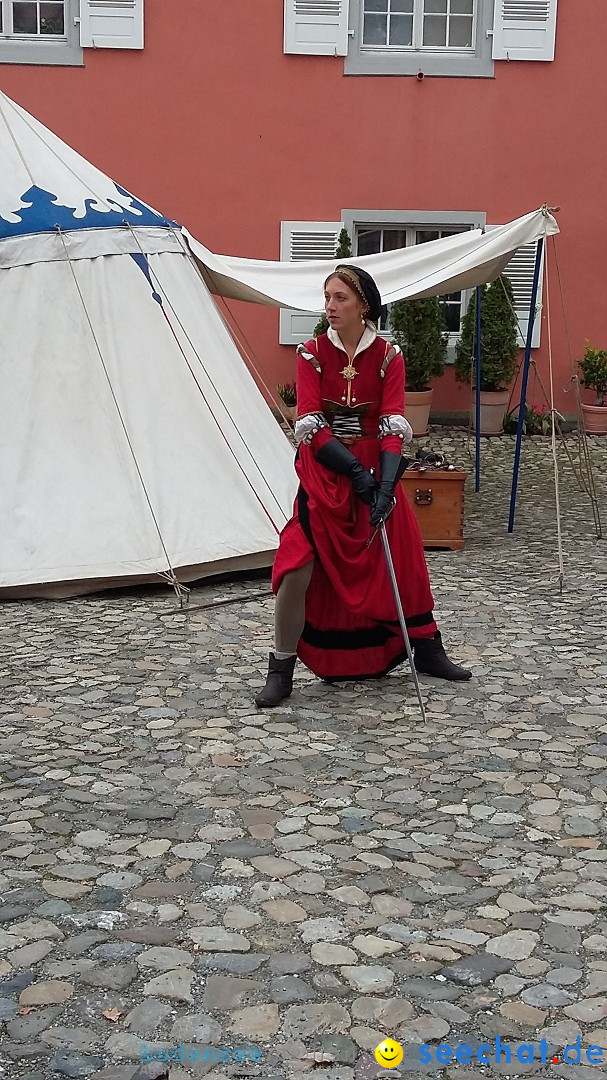 Historischen Markttreiben zu Meersburg: Meersburg am Bodensee, 10.10.2015