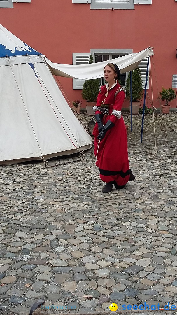 Historischen Markttreiben zu Meersburg: Meersburg am Bodensee, 10.10.2015