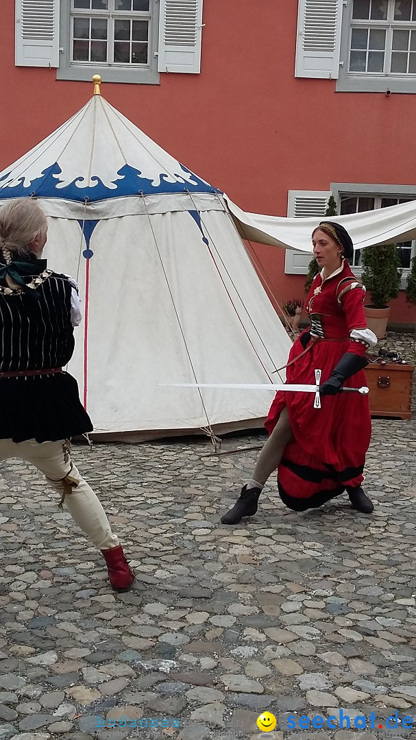 Historischen Markttreiben zu Meersburg: Meersburg am Bodensee, 10.10.2015