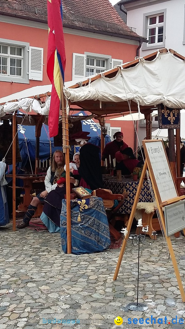 Historischen Markttreiben zu Meersburg: Meersburg am Bodensee, 10.10.2015