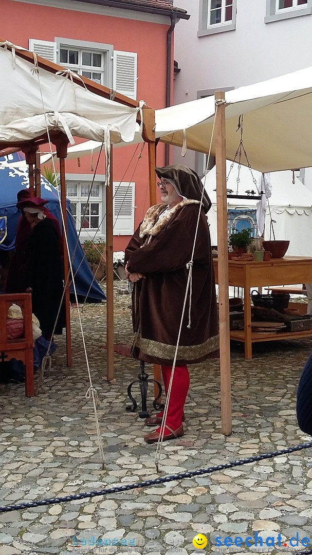 Historischen Markttreiben zu Meersburg: Meersburg am Bodensee, 10.10.2015