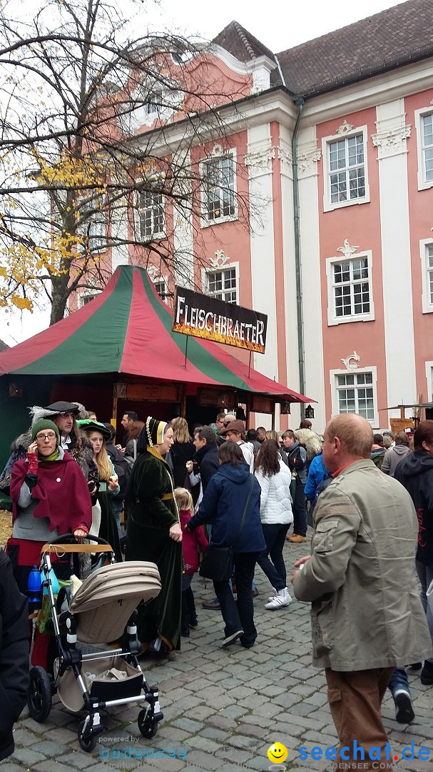 Historischen Markttreiben zu Meersburg: Meersburg am Bodensee, 10.10.2015