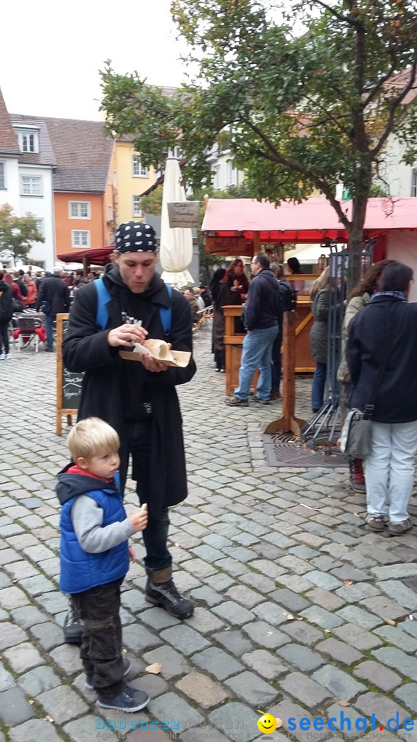 Historischen Markttreiben zu Meersburg: Meersburg am Bodensee, 10.10.2015